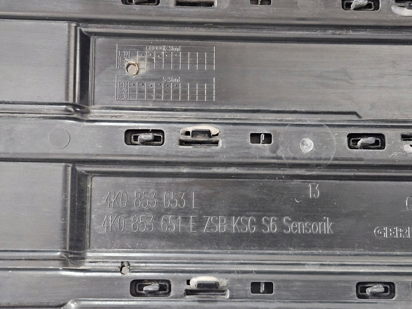 Audi A6 Kühlergrill FRONTGRILL Kühlergitter 4K0853651E - Thumbnail 4