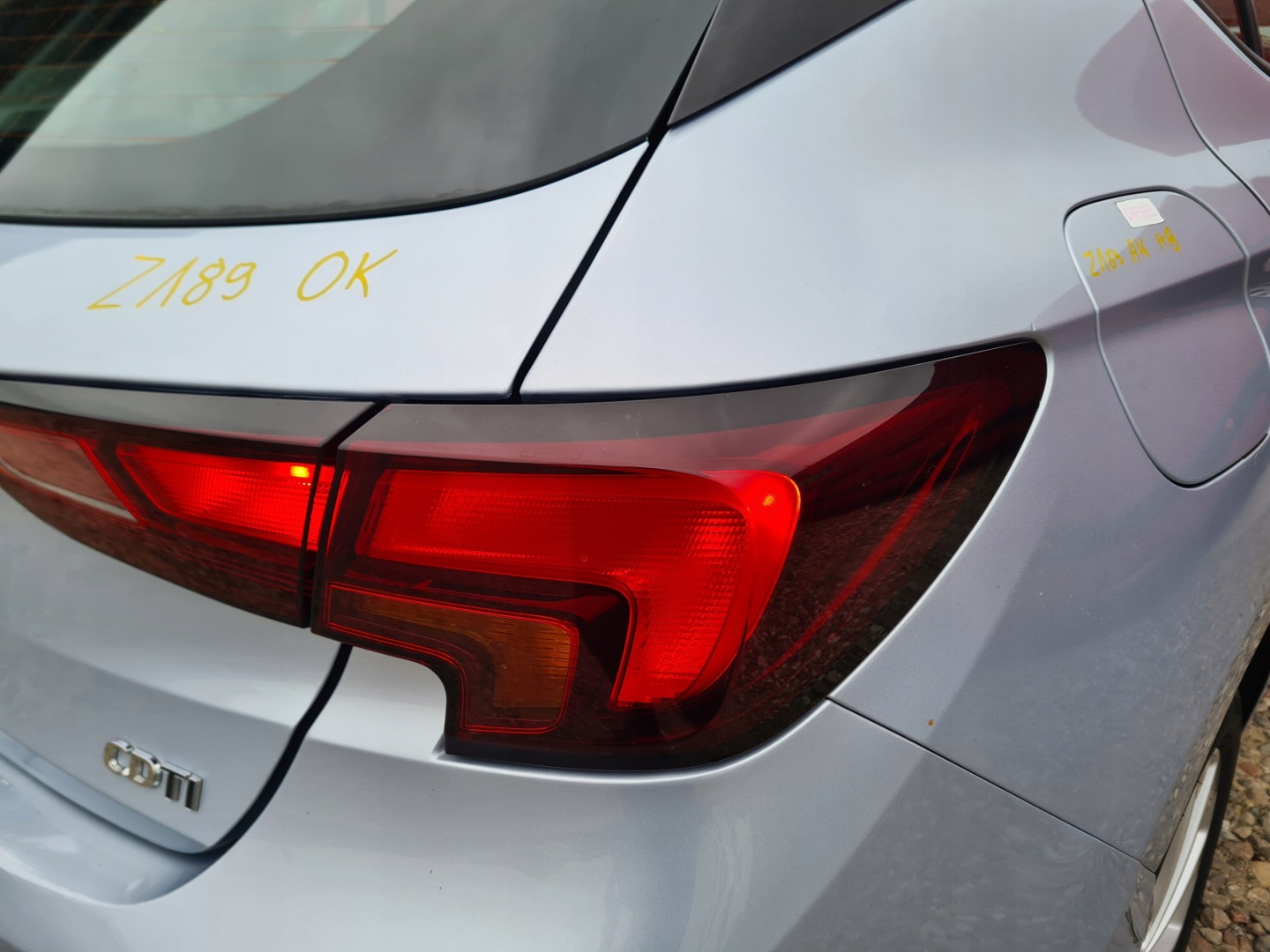 Opel Astra Rückleuchte Rearlamp - Thumbnail 1
