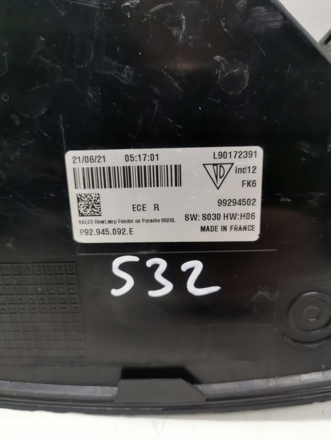 Porsche 911 992 Rückleuchte 992945092 Rearlamp - Thumbnail 8
