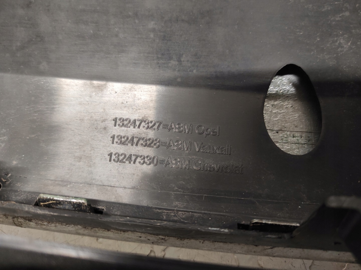 Opel Zafira Kühlergrill FRONTGRILL Kühlergitter 13247331 - Thumbnail 8