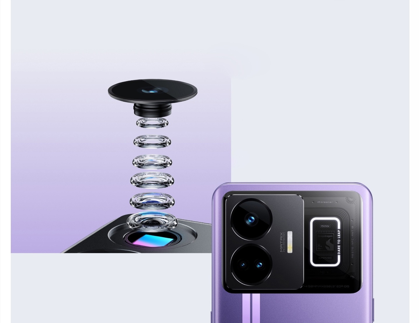 Realme GT Neo5 150W 12GB/256GB パープル Smartfon Realme GT Neo5 12GB/256GB fioletowy 150W