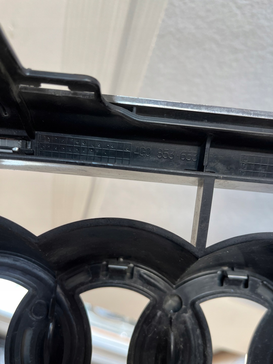 Audi A6 Kühlergrill FRONTGRILL Kühlergitter 4G0853653 - Thumbnail 9