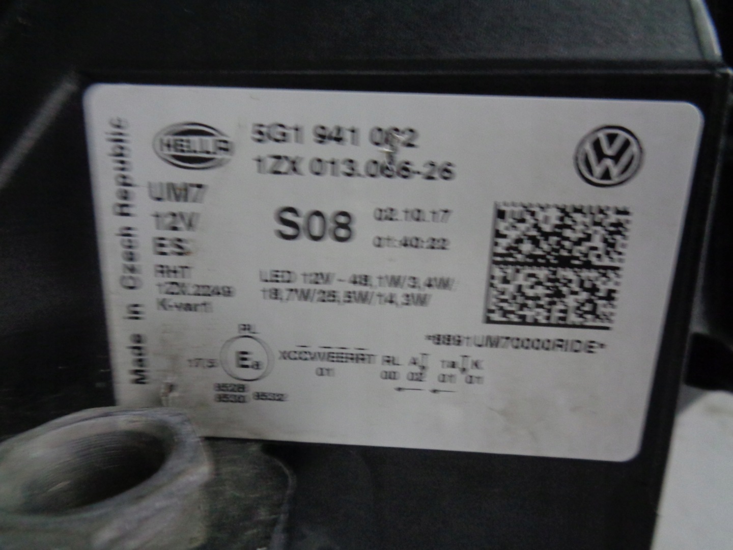 Frontscheinwerfer VW Golf V 5G1941082LA LED Rechts Scheinwerfer Headlight - Thumbnail 7