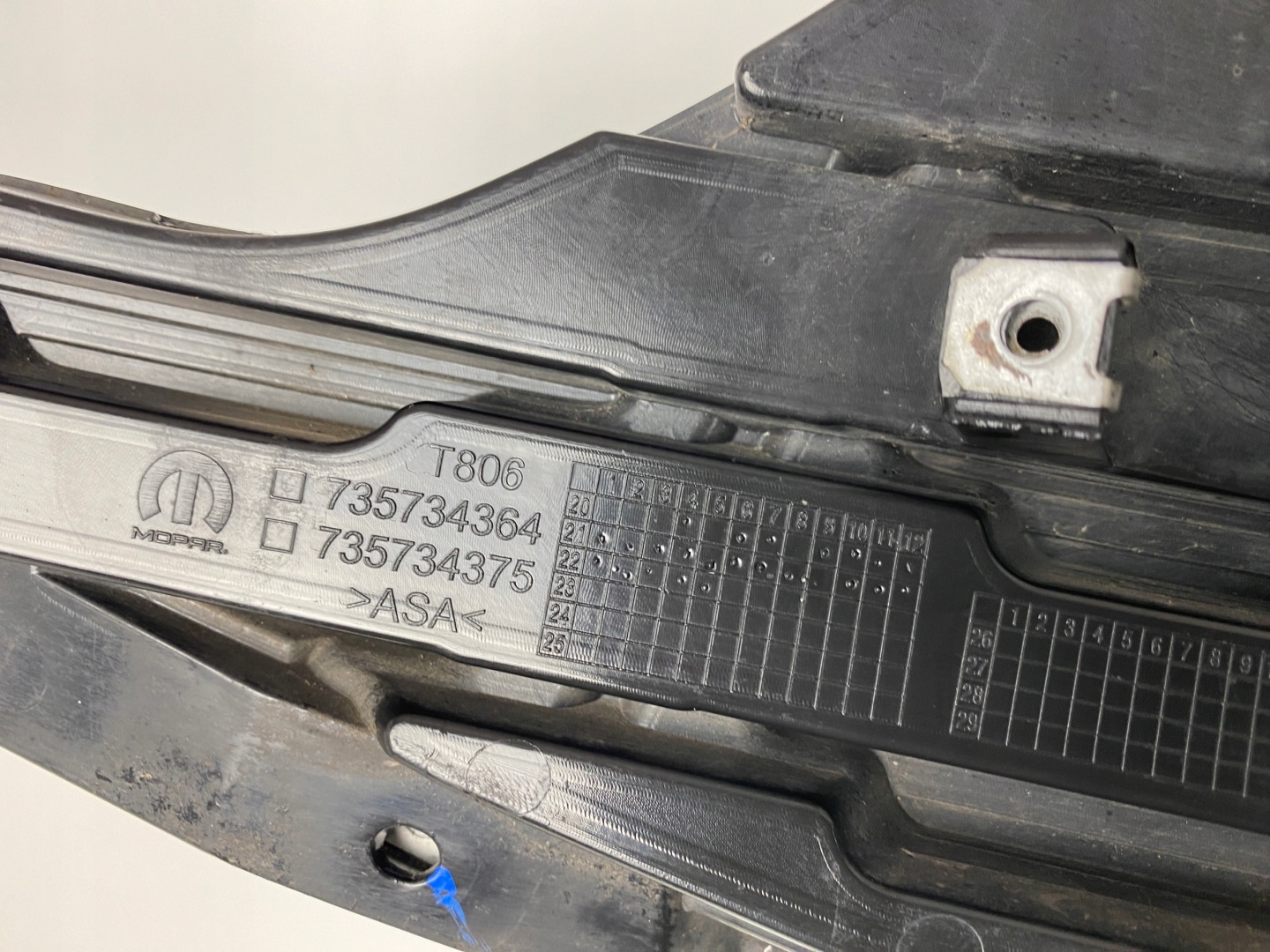 Fiat Tipo ZAF 356 Kühlergrill FRONTGRILL Kühlergitter 734364735734 - Thumbnail 3