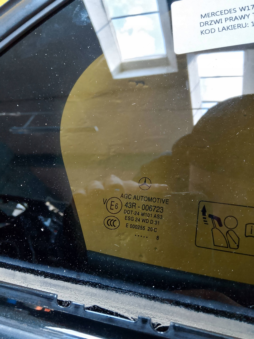 Mercedes-Benz A-Klasse W176 Tür Hinten Rechts Door Porta Porte - Thumbnail 9