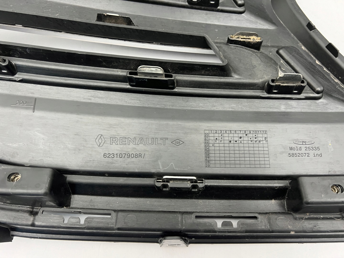 Renault Kangoo RJK Kühlergrill FRONTGRILL Kühlergitter 623107908R - Thumbnail 9