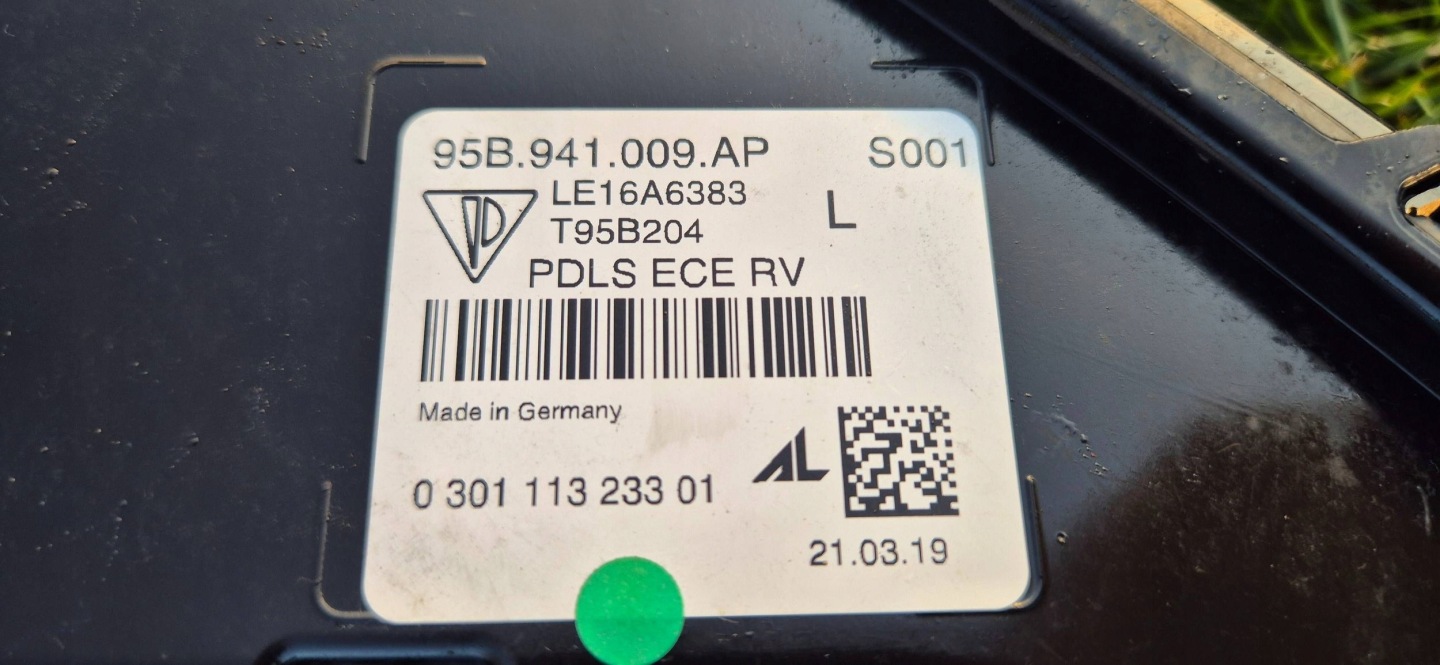 Frontscheinwerfer Porsche Macan 95B 95B941010AP LED Links Scheinwerfer Headlight - Thumbnail 12