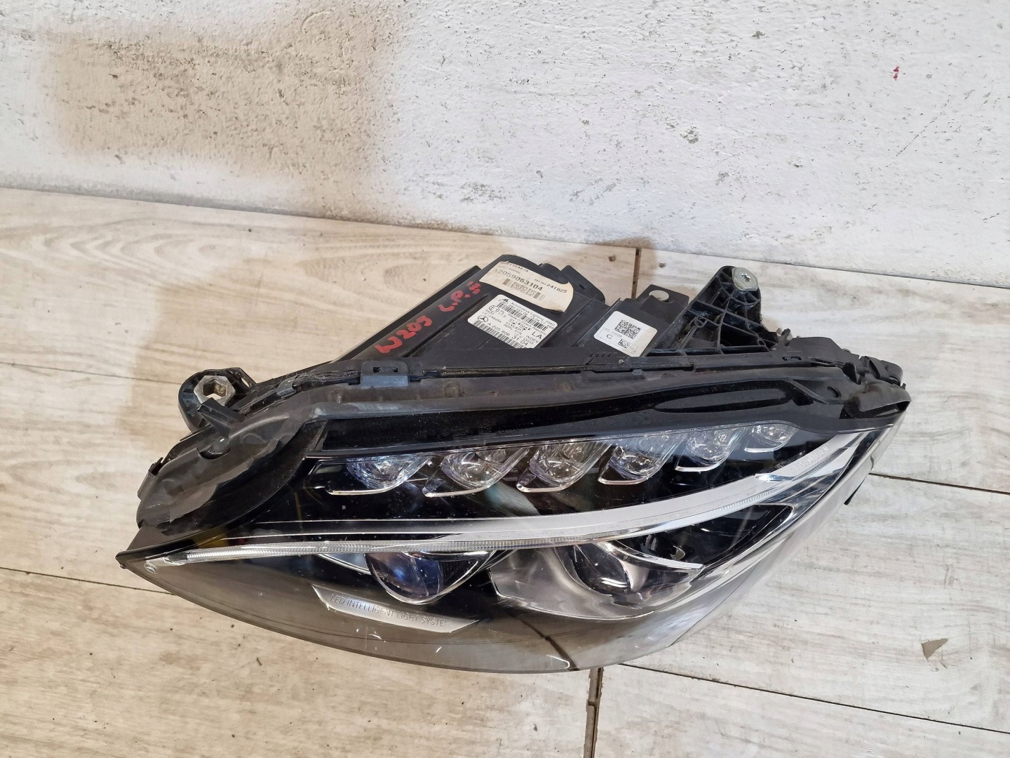 Frontscheinwerfer Mercedes-Benz C-Klasse W205 A2059063104 ILS Links Headlight - Thumbnail 4