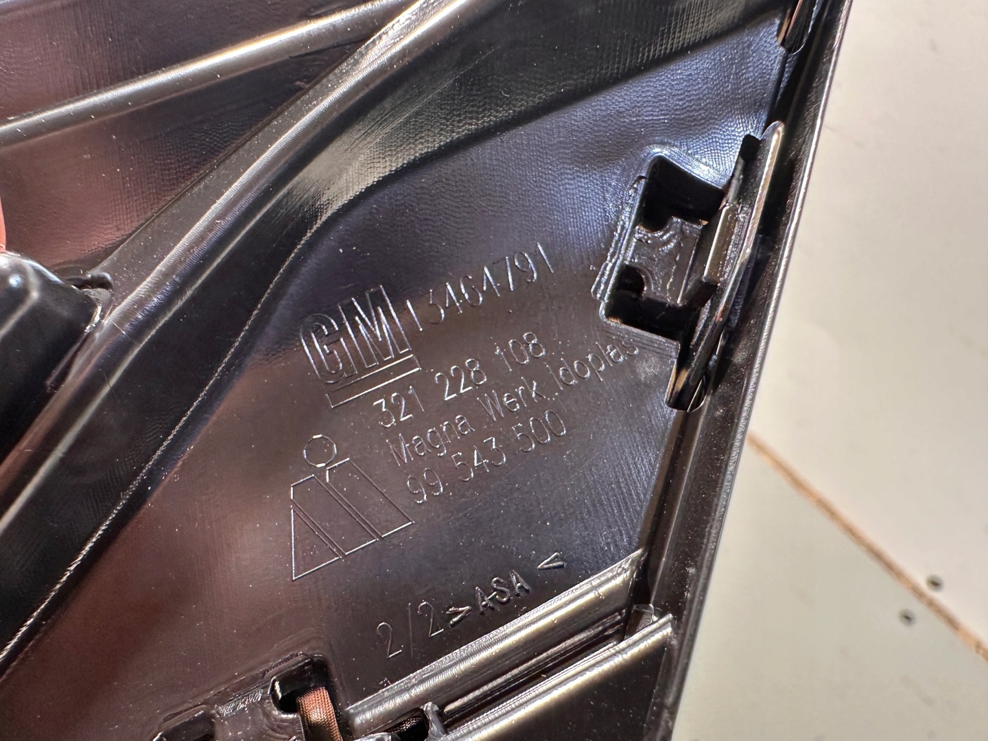 Opel Astra Kühlergrill FRONTGRILL Kühlergitter 13464791 - Thumbnail 12