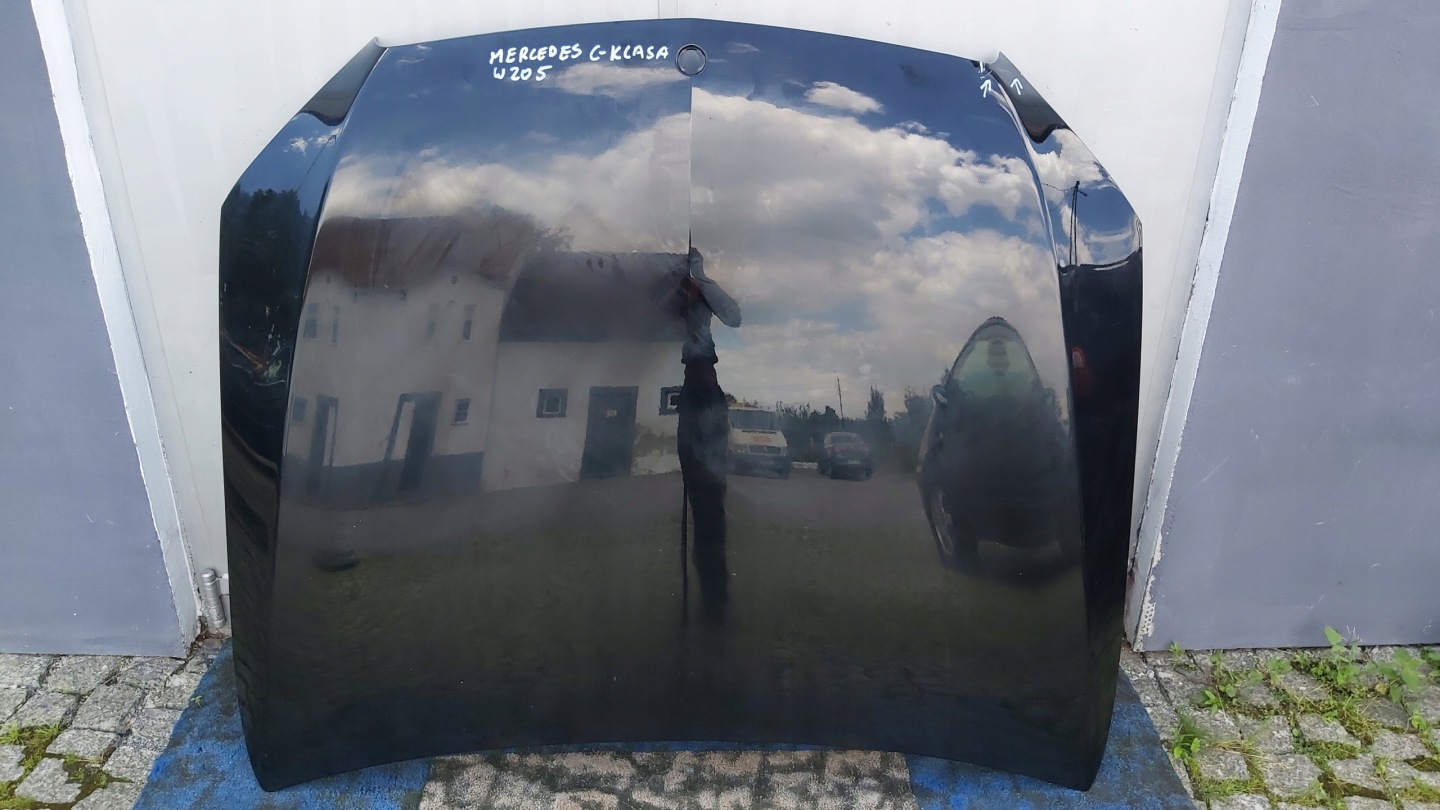 Motorhaube Mercedes-Benz C-Klasse W205 Bonnet Hood - Thumbnail 1