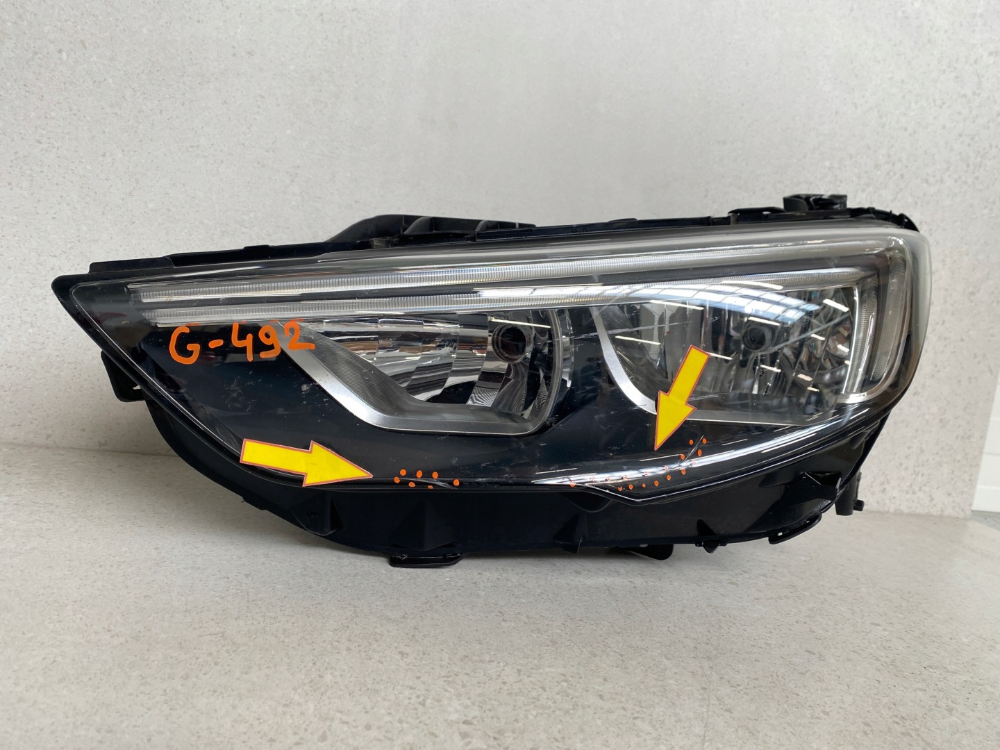 Frontscheinwerfer Opel Insignia 13460179 LED Links Scheinwerfer Headlight - Thumbnail 3