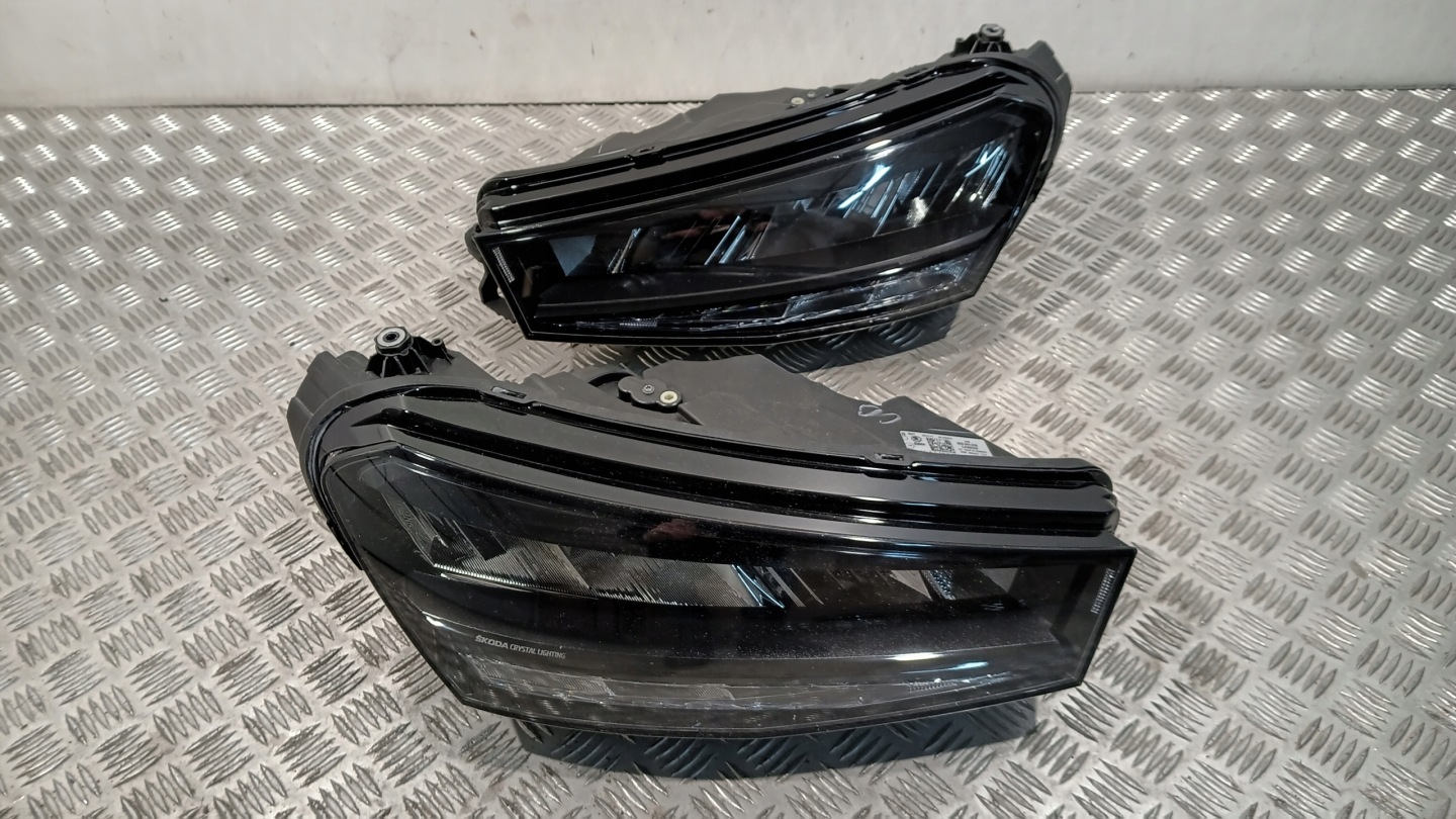 Frontscheinwerfer Skoda Fabia 6Y 6VB941016 LED Links Scheinwerfer Headlight - Thumbnail 1