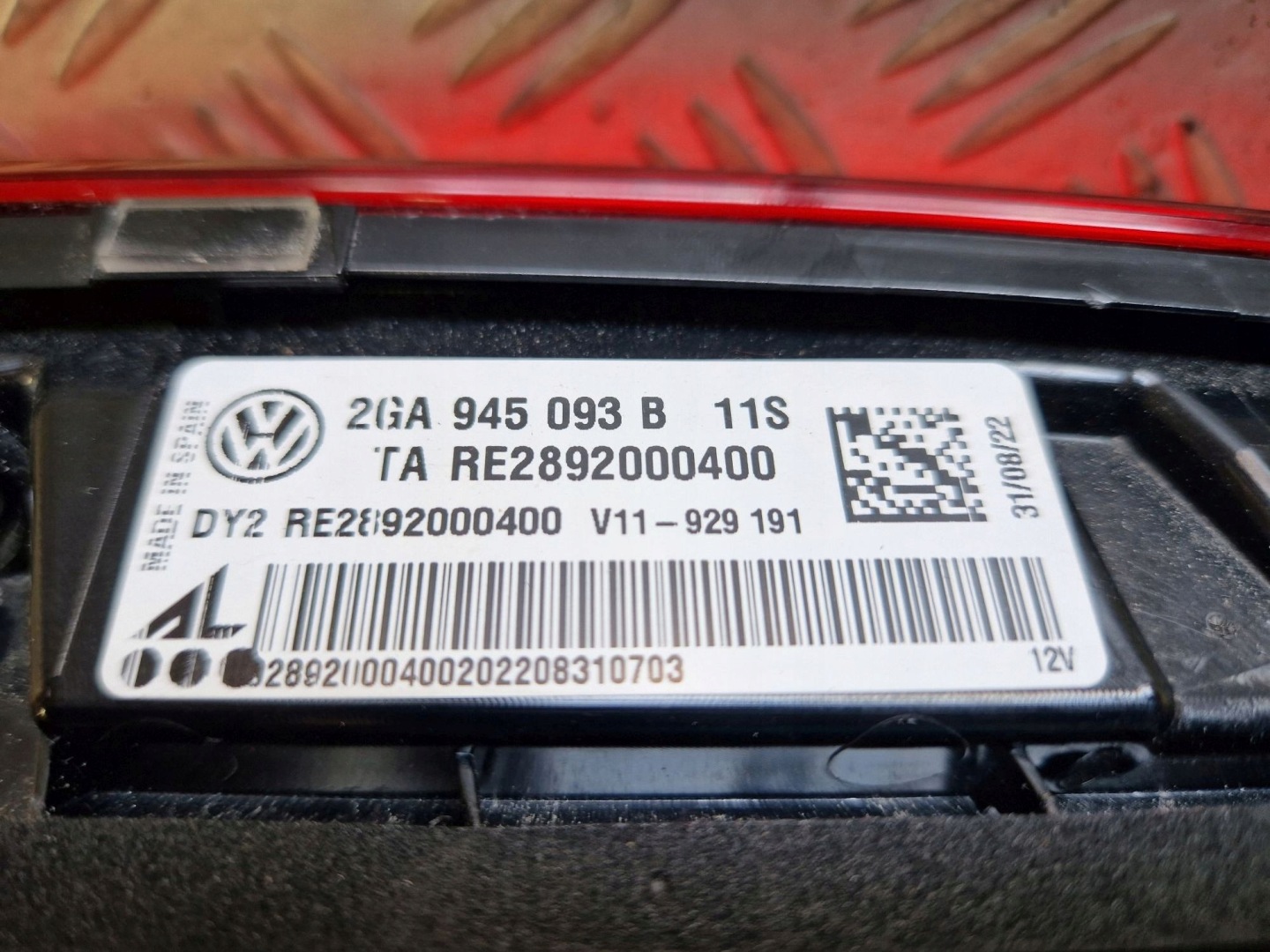 VW T-Roc A1 Rückleuchte 2GA945093B Rearlamp - Thumbnail 3