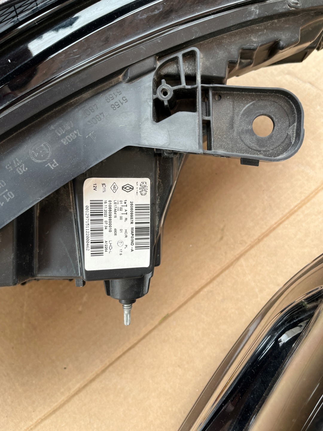 Frontscheinwerfer Renault Clio X98 260609987R LED Links Scheinwerfer Headlight - Thumbnail 3