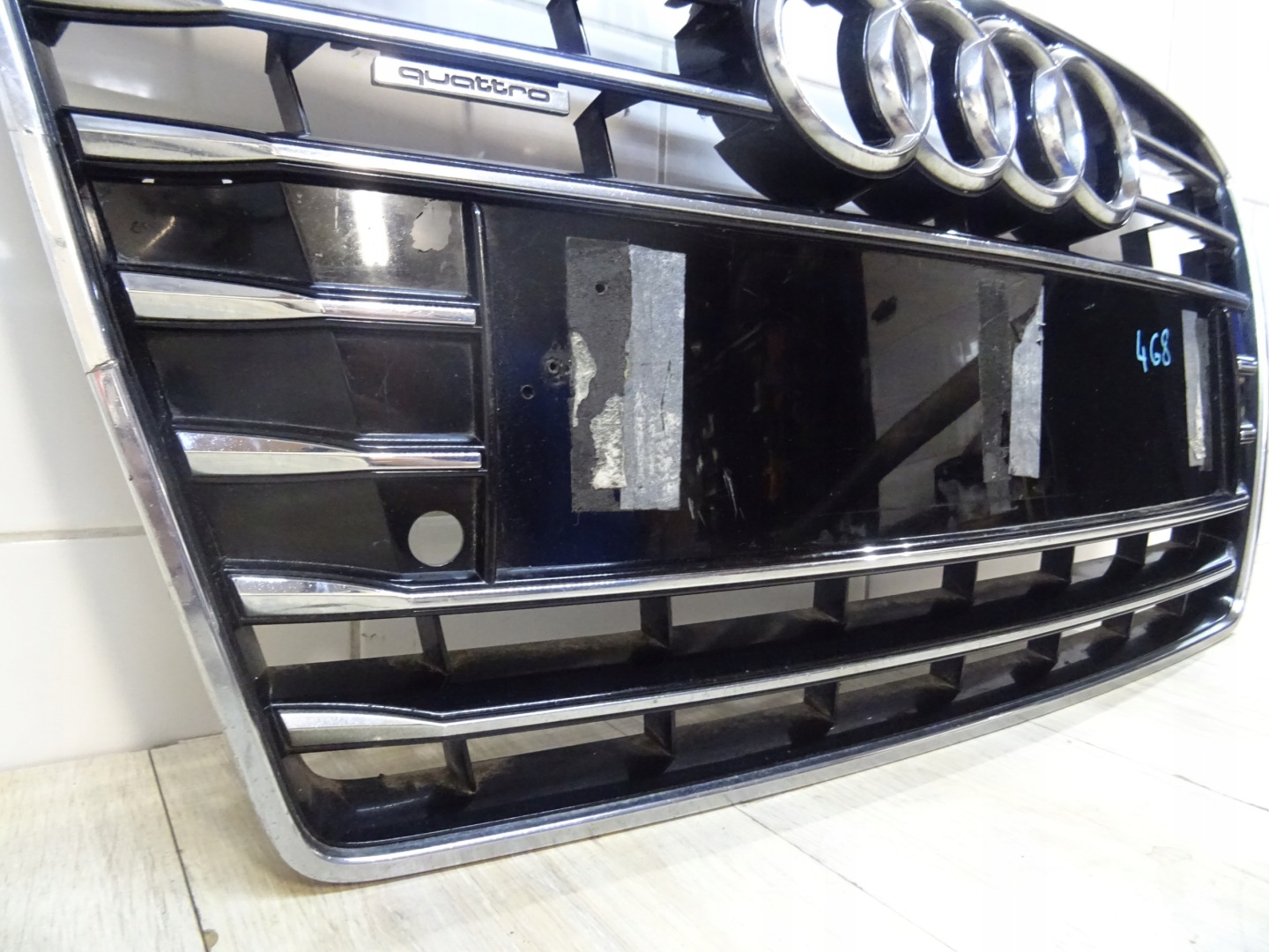 Audi A7 Kühlergrill FRONTGRILL Kühlergitter 4G8853651LL - Thumbnail 6