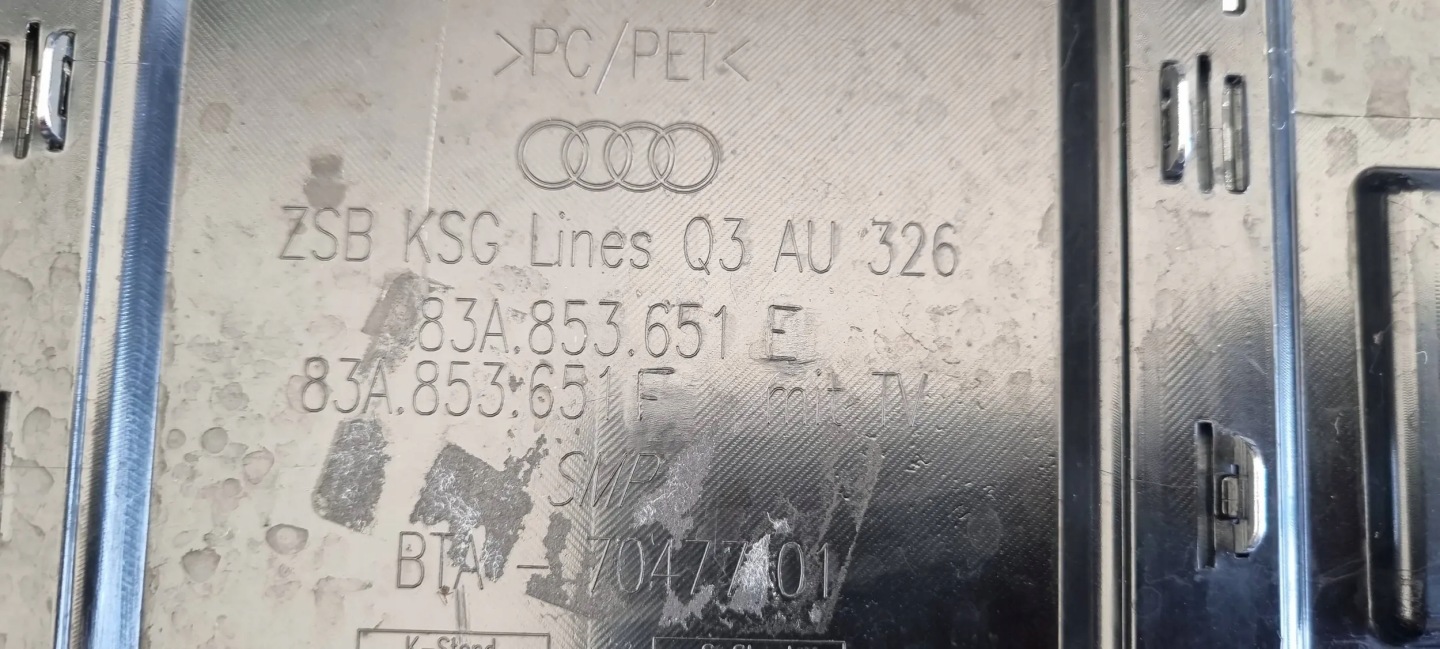 Audi Q3 Kühlergrill FRONTGRILL Kühlergitter 83A853651E - Thumbnail 10