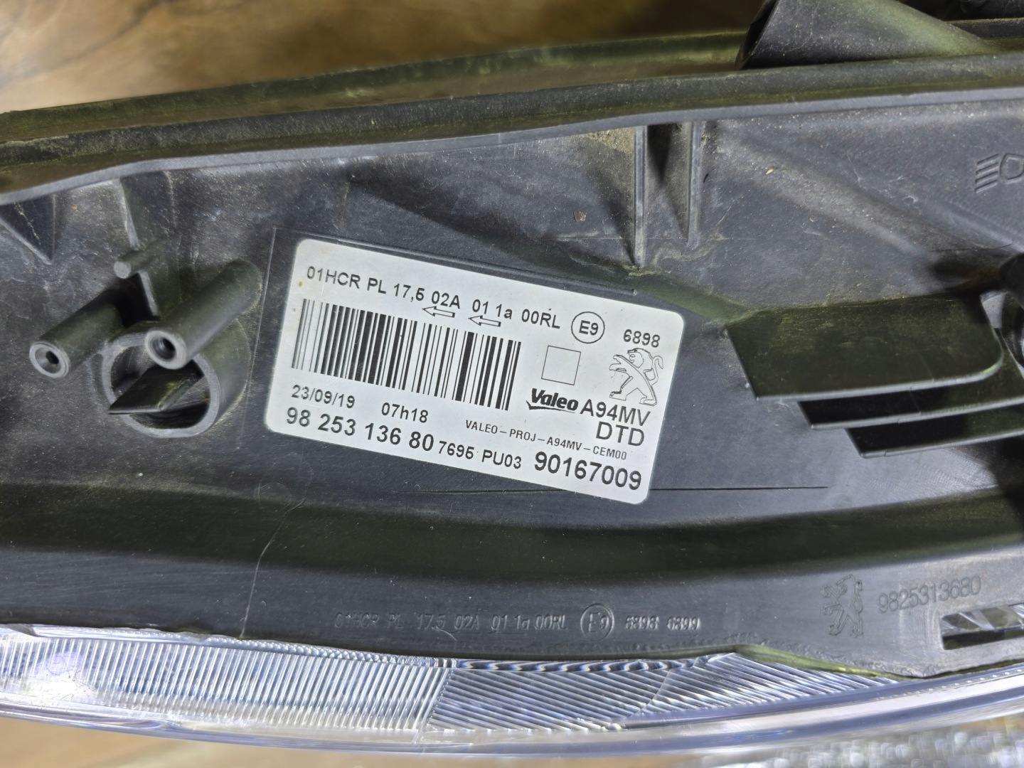 Frontscheinwerfer Peugeot 2008 9825313680 LED Rechts Scheinwerfer Headlight - Thumbnail 9