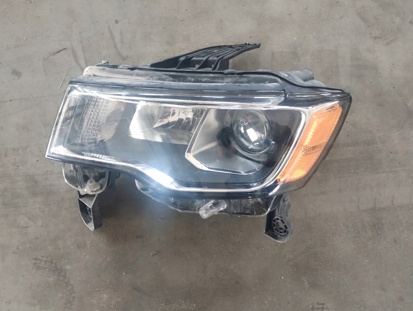 Frontscheinwerfer Jeep Cherokee J 68266647AD LED Links Scheinwerfer Headlight - Thumbnail 1