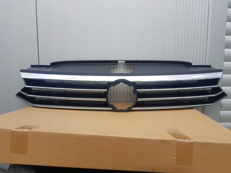 VW Passat B8 Kühlergrill FRONTGRILL Kühlergitter 3G0853653KI - Thumbnail 1