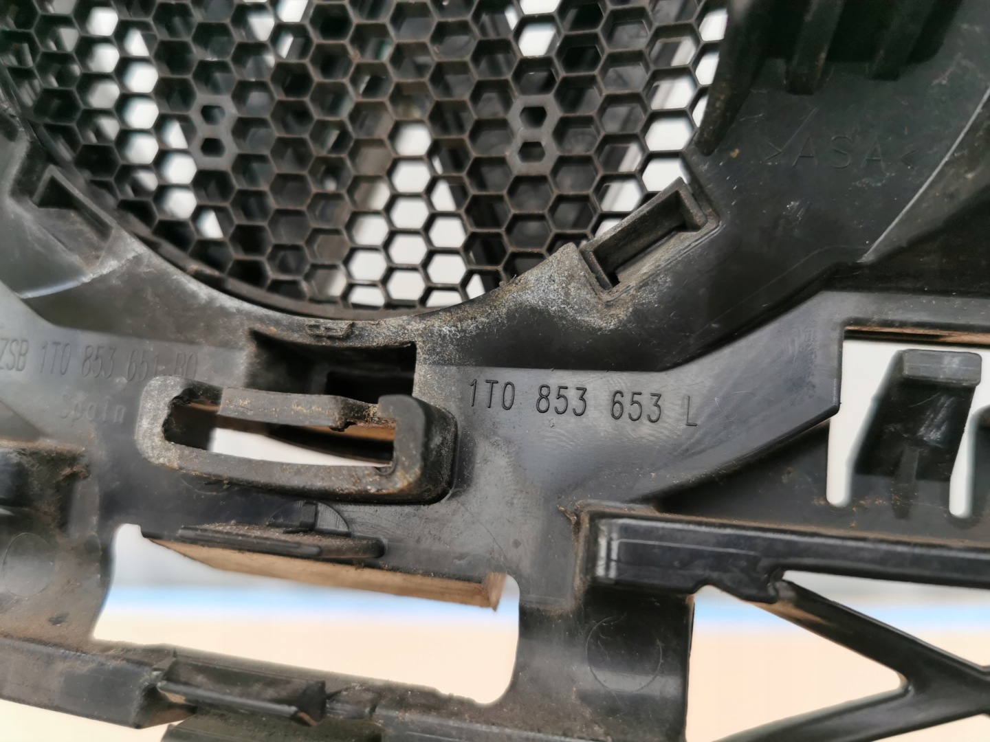 VW Touran 1T Kühlergrill FRONTGRILL Kühlergitter 1T0853653LB - Thumbnail 12