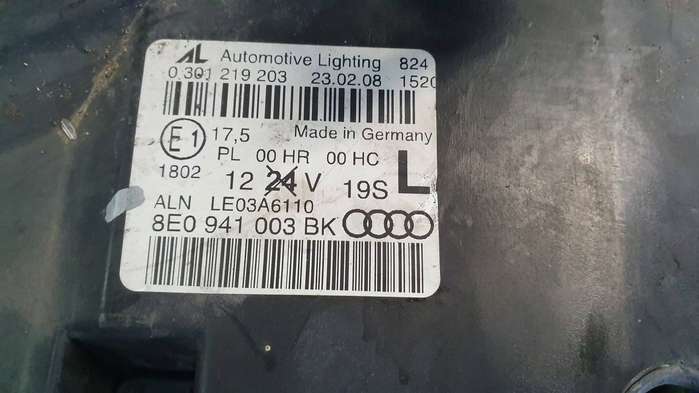 Frontscheinwerfer Audi A4 B7 8E0941003BK Xenon Links Scheinwerfer Headlight - Thumbnail 10