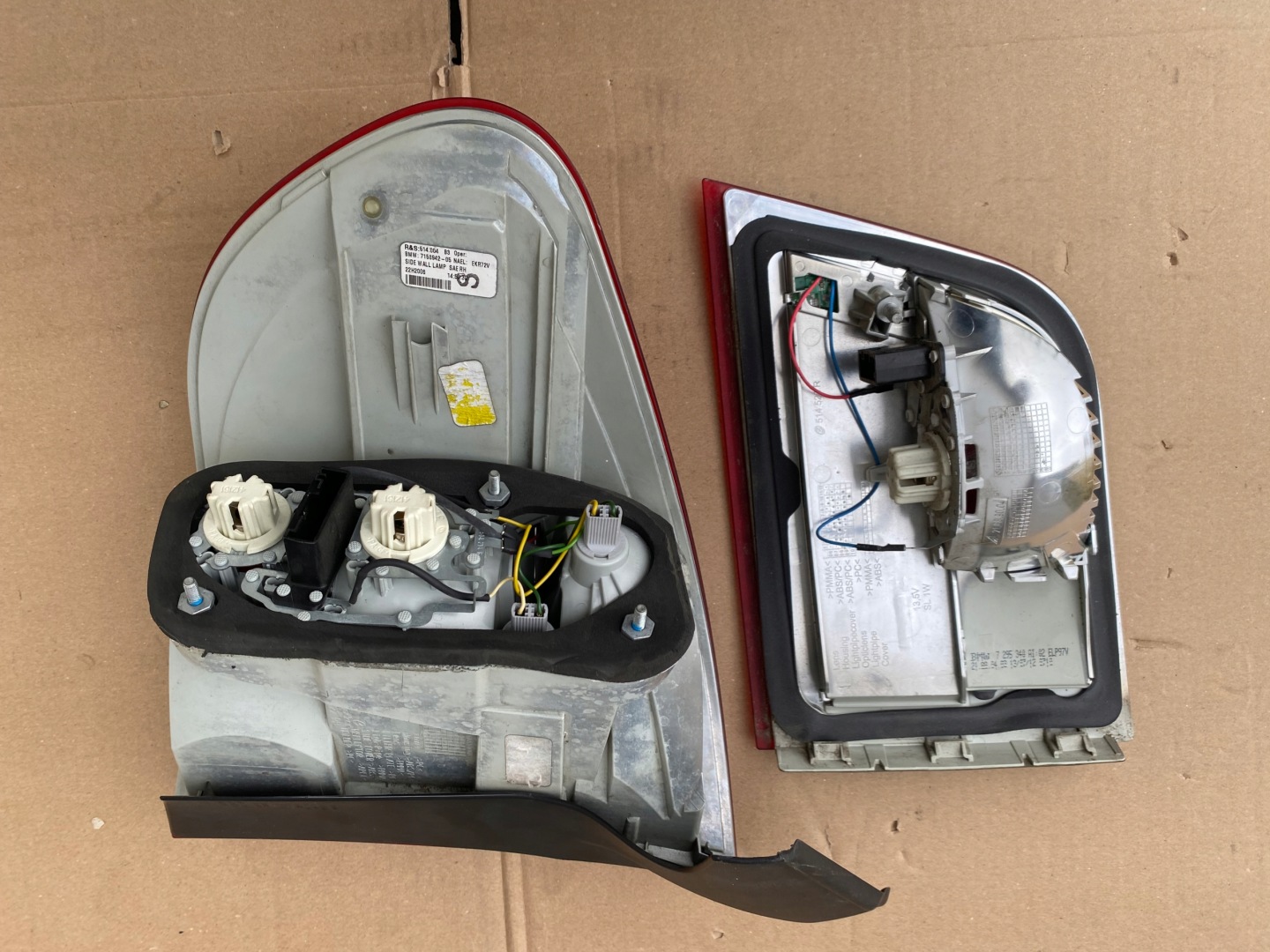 BMW X5 E70 Rückleuchte 7295340 Rearlamp - Thumbnail 9
