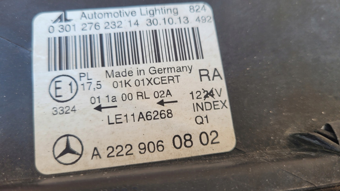 Frontscheinwerfer Mercedes-Benz S-Klasse W222 A2229060802 ILS Rechts Headlight - Thumbnail 4