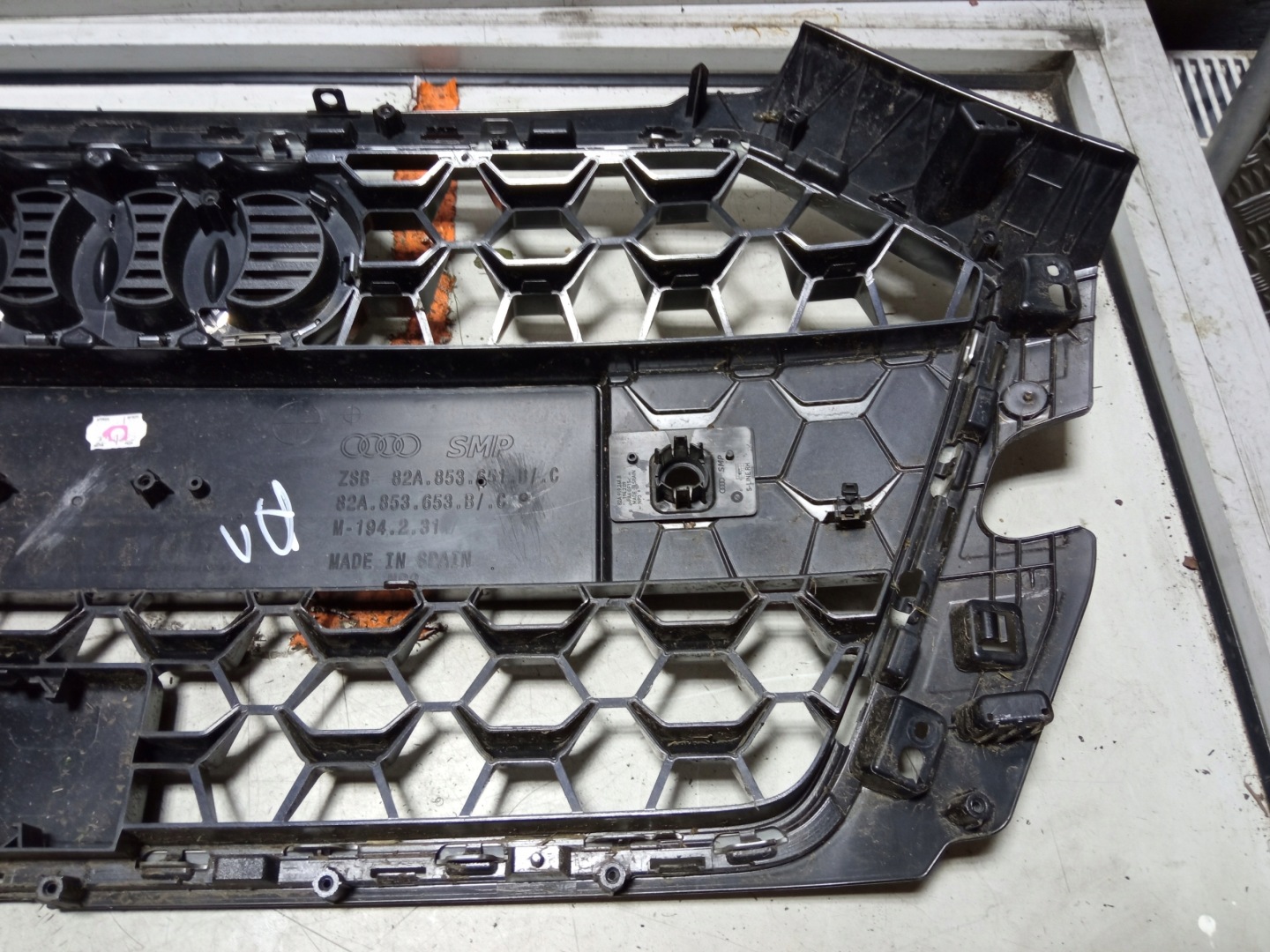 Audi A1 82A Kühlergrill FRONTGRILL Kühlergitter 82A853653B - Thumbnail 8