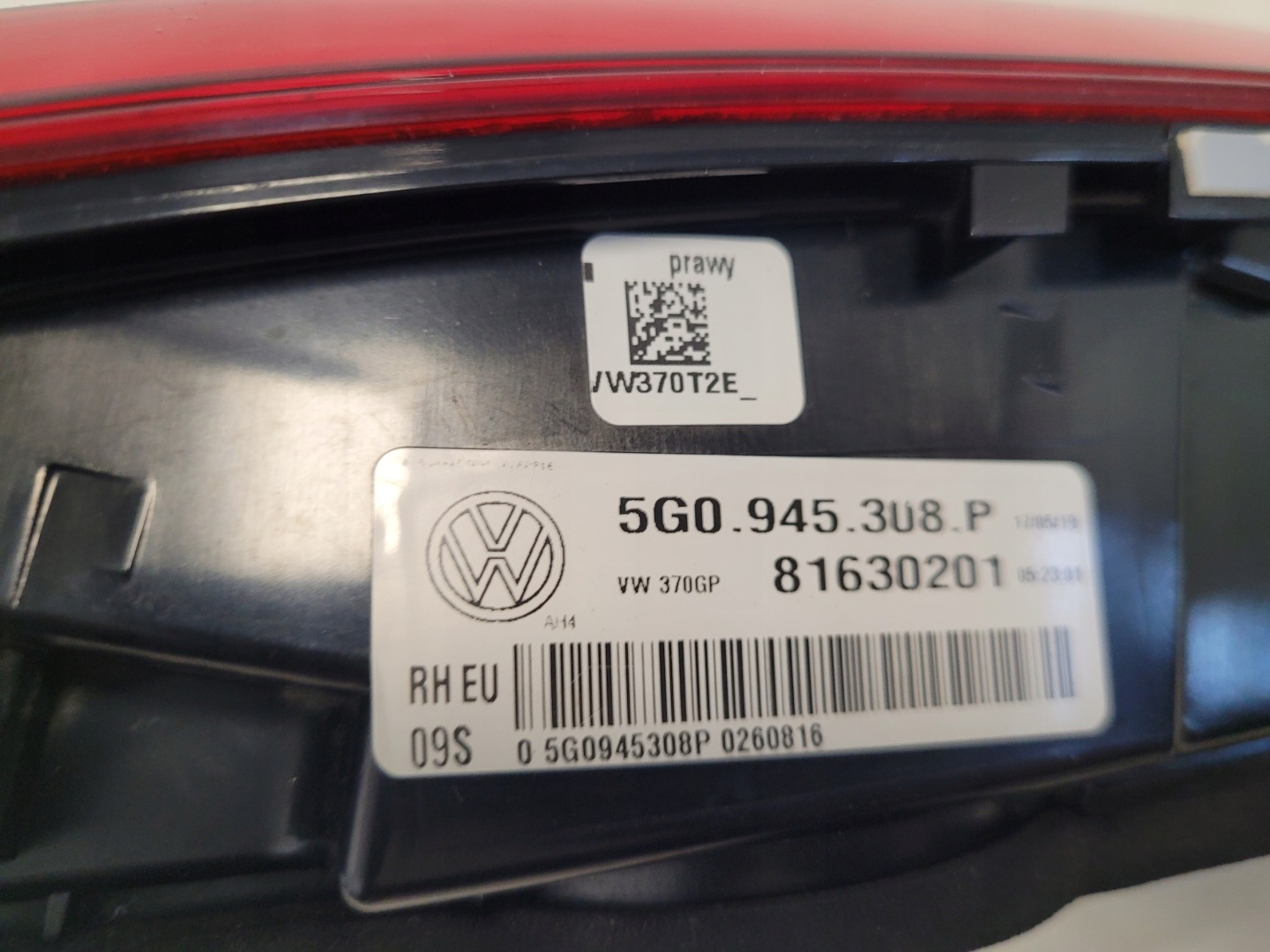 VW Golf V Rückleuchte 5G0945208G Rearlamp - Thumbnail 12