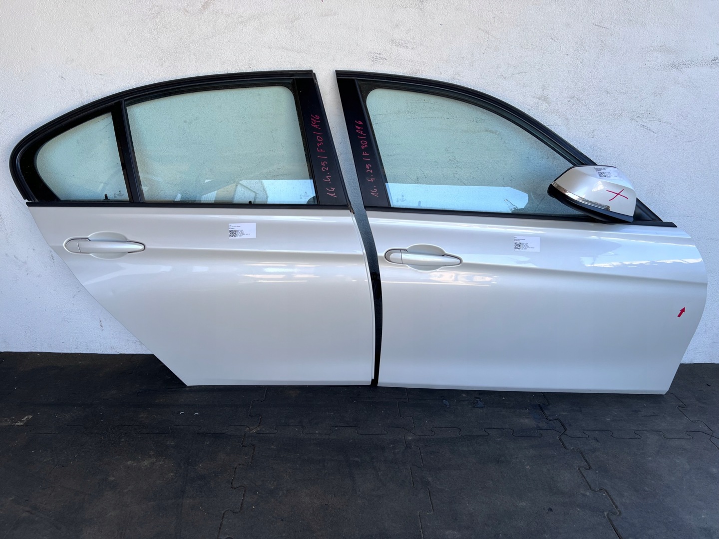 BMW 3 F30 Tür Vorne Rechts Door M120525 Porta Porte - Thumbnail 1