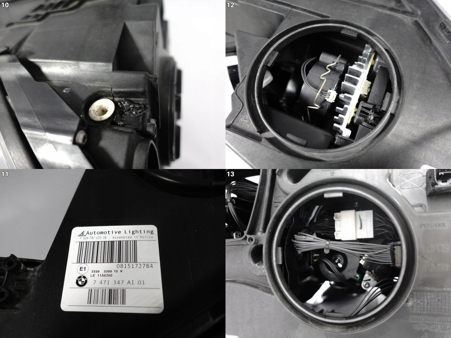 Frontscheinwerfer BMW X6 F86 7471347 LED ADAPTIVE Links Scheinwerfer Headlight - Thumbnail 11