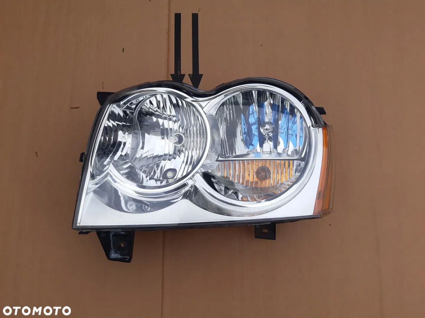 Frontscheinwerfer Jeep Cherokee J 55156673AJ LED Links Scheinwerfer Headlight - Thumbnail 1