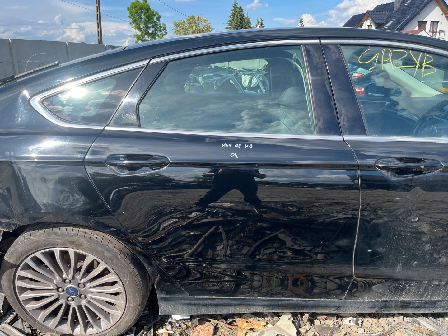 Ford Mondeo V MK5 Tür Hinten Rechts Door Porta Porte - Image 1