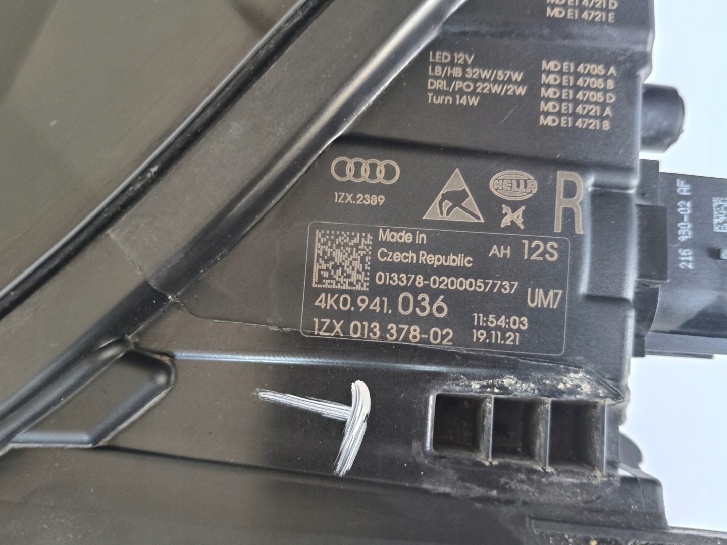 Frontscheinwerfer Audi A6 4K0941036 Matrix LED Rechts Scheinwerfer Headlight - Thumbnail 10