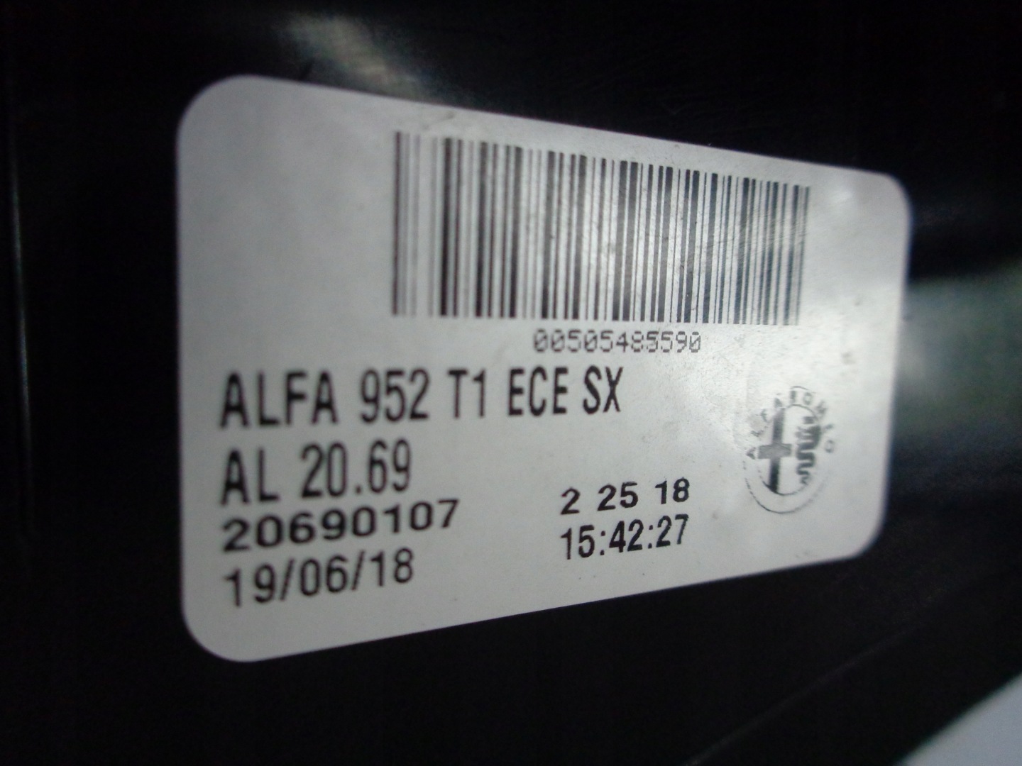 Alfa Romeo Giulia Typ 952 Rückleuchte Rearlamp - Thumbnail 5