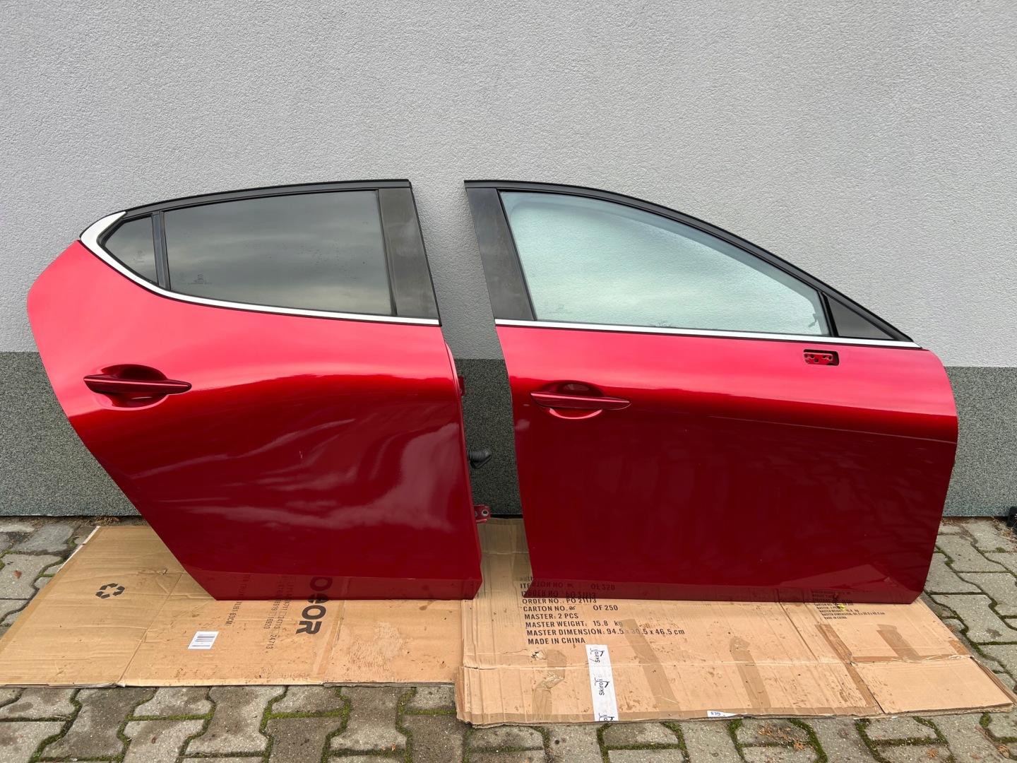 Mazda 3 BP Tür Hinten Rechts Door Porta Porte - Thumbnail 1