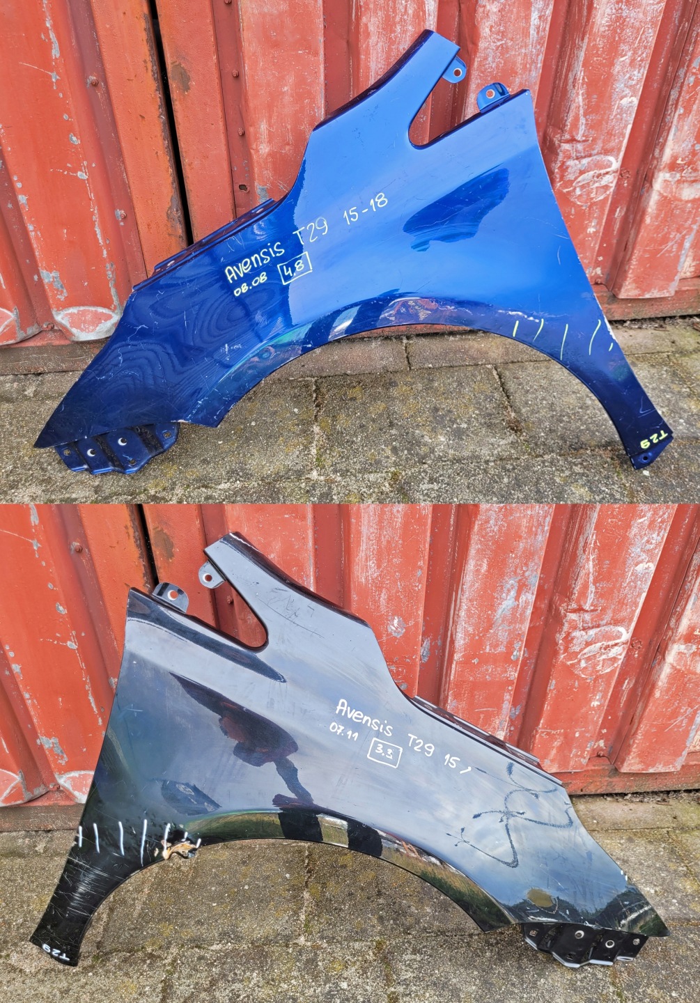 Kotflügel Toyota Avensis T25 Vorne Rechts Fender Parafanghi Ailes - Thumbnail 1