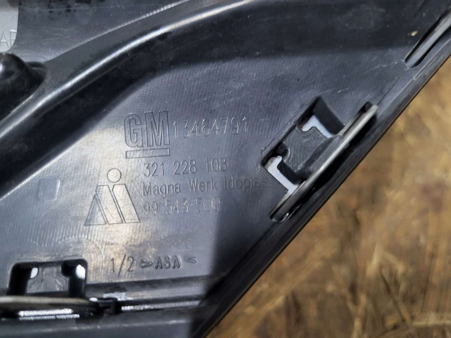 Opel Astra Kühlergrill FRONTGRILL Kühlergitter 98003185 - Thumbnail 11