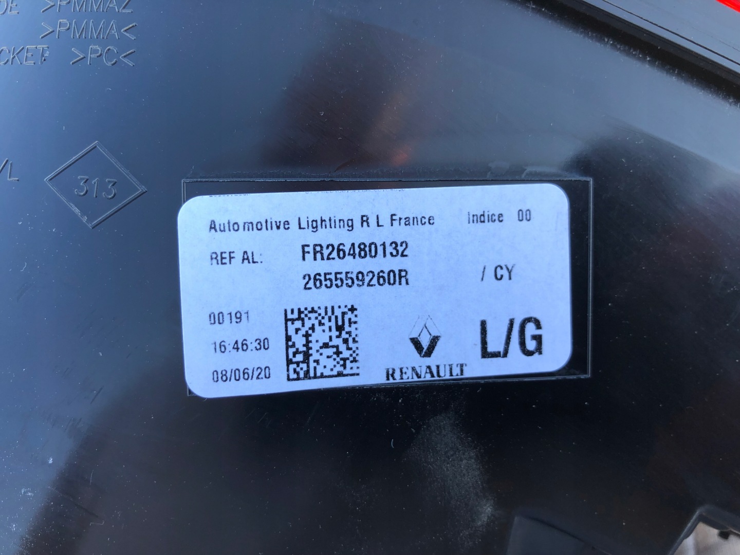 Renault Talisman RFD Rückleuchte 265559260R Rearlamp - Thumbnail 4