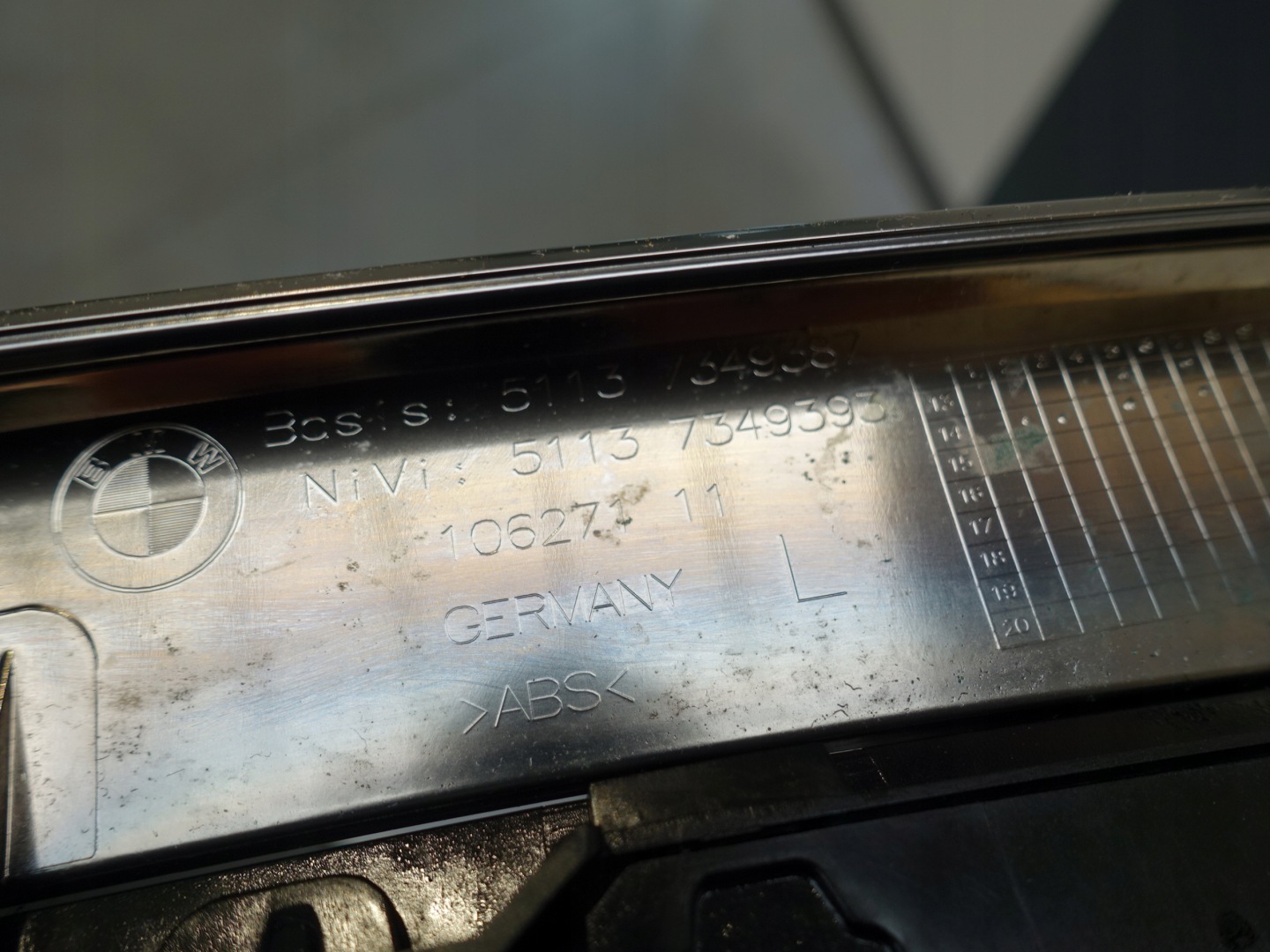 BMW X6 F16 Kühlergrill FRONTGRILL Kühlergitter 3734939 - Thumbnail 9