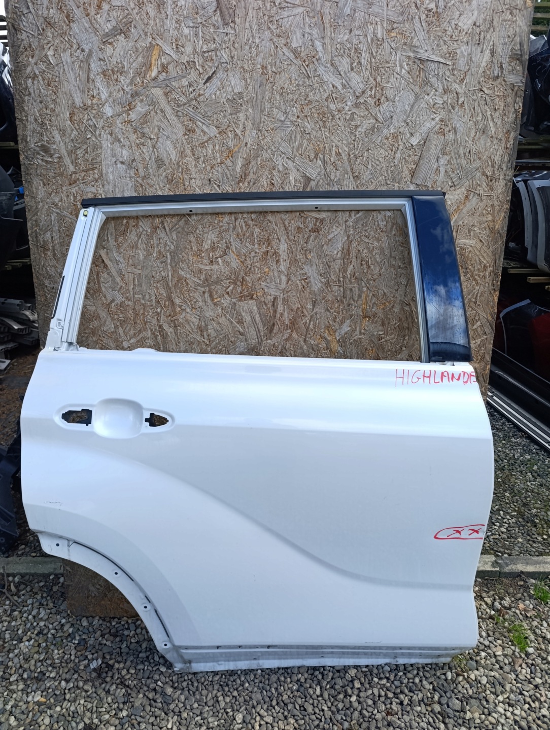 Toyota Highlander XU70 Tür Hinten Rechts Door Porta Porte - Thumbnail 1