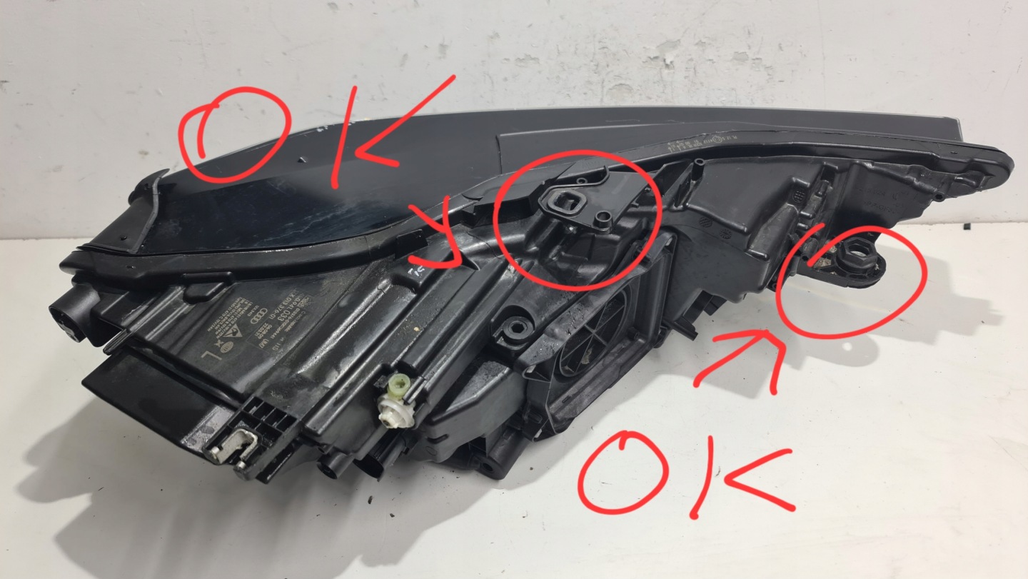 Frontscheinwerfer Audi A6 4K0941033 LED Links Scheinwerfer Headlight - Thumbnail 5
