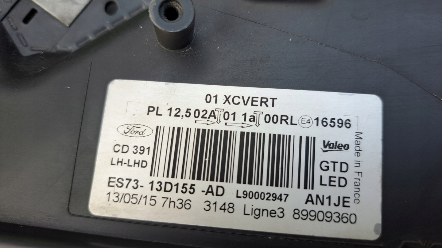 Frontscheinwerfer Ford Mondeo V MK5 ES7313D154ADE LED Links Headlight - Thumbnail 8