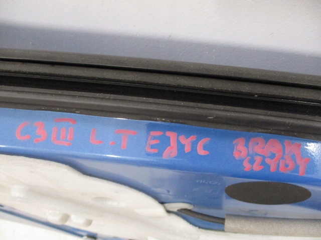 Citroen C3 Tür Hinten Links Door Porta Porte - Thumbnail 11
