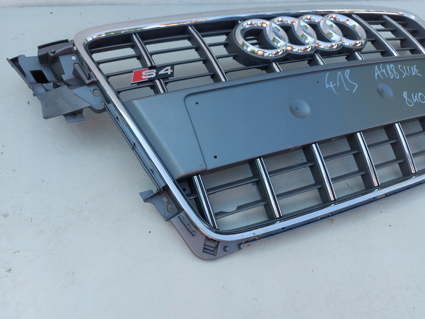 Audi A4 B8 Kühlergrill FRONTGRILL Kühlergitter 8K0853651BK - Thumbnail 5