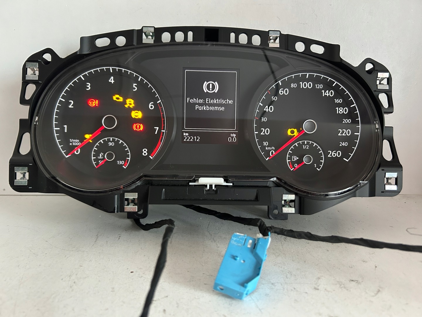 VW Golf VII 5G1920740D Screen Kombiinstrument Tacho - Thumbnail 1
