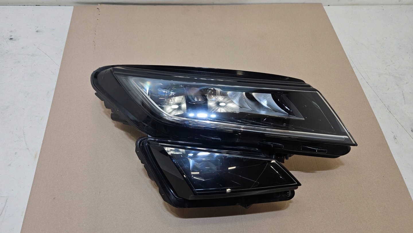 Frontscheinwerfer Skoda Kodiaq 566 566941016H LED Rechts Scheinwerfer Headlight - Thumbnail 1