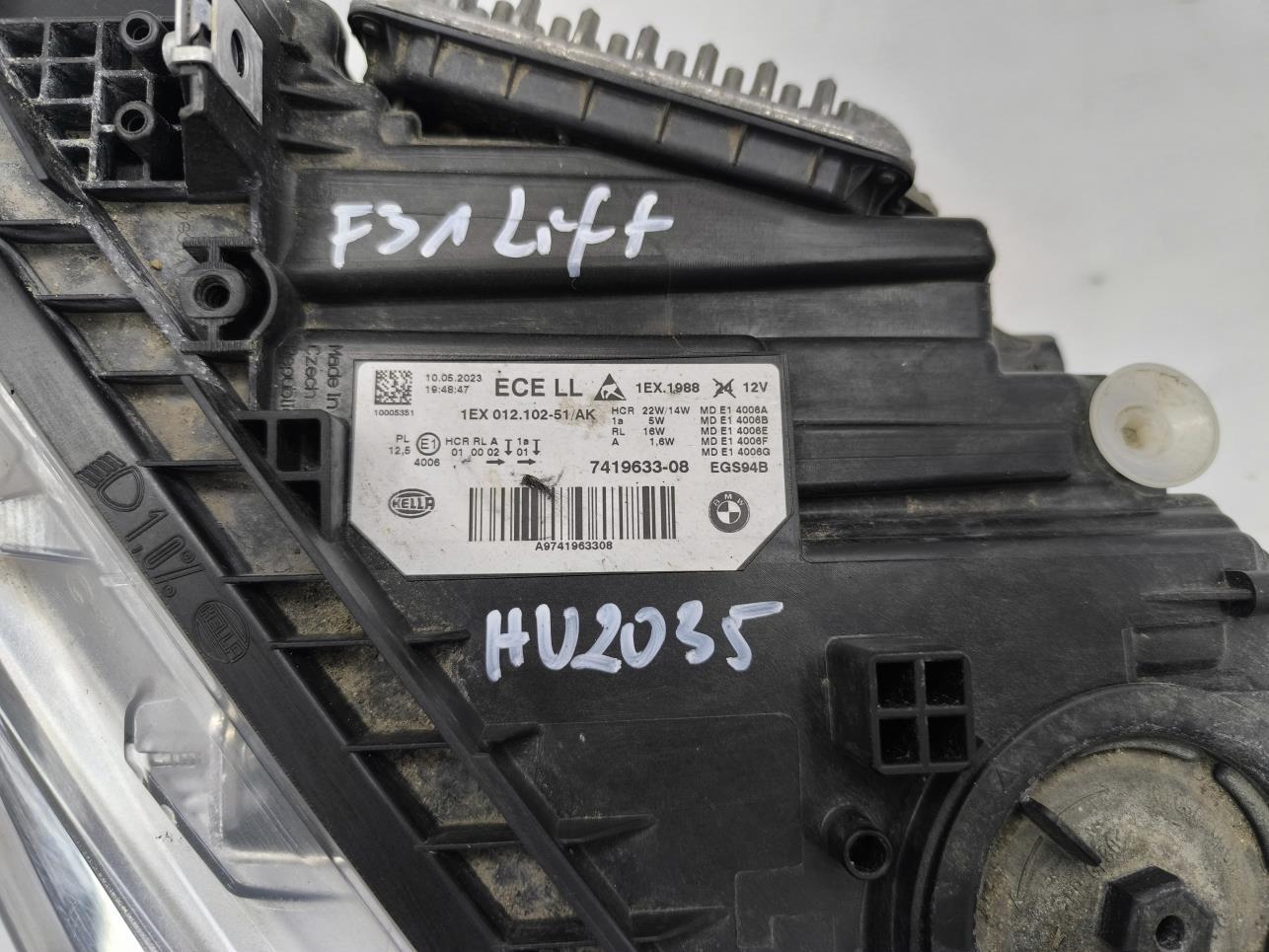 Frontscheinwerfer BMW 3 F31 7419633 Facelift LED Links Scheinwerfer Headlight - Thumbnail 8