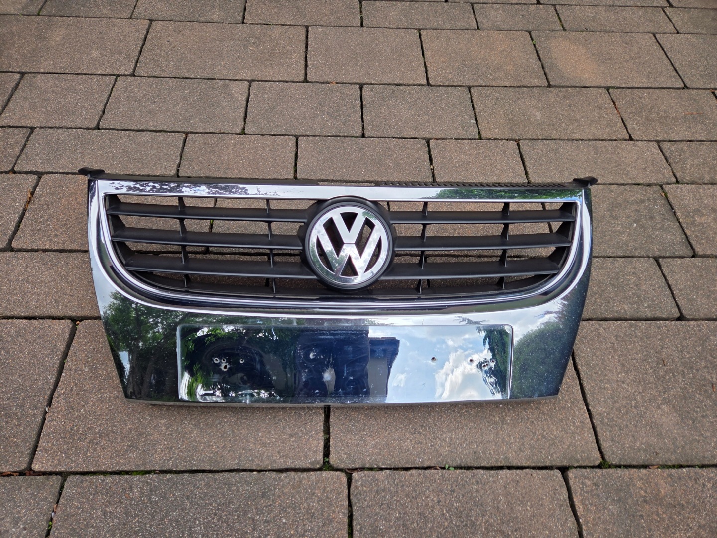VW Touran I Kühlergrill FRONTGRILL Kühlergitter 1T0853651DV - Thumbnail 1
