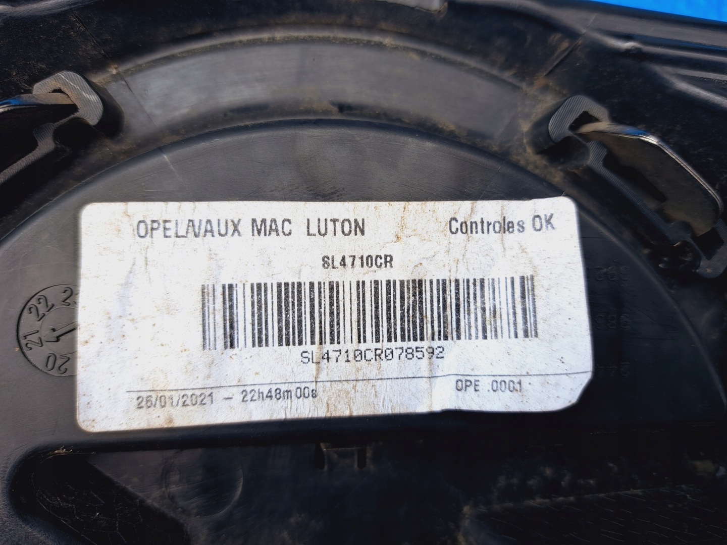Opel Zafira Kühlergrill FRONTGRILL Kühlergitter 93389777 - Thumbnail 11